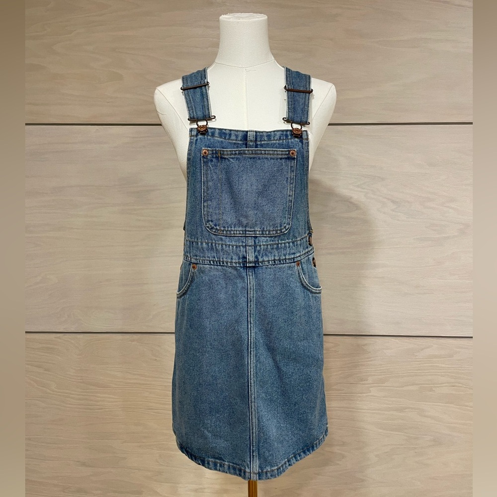 Denim Overall Dress